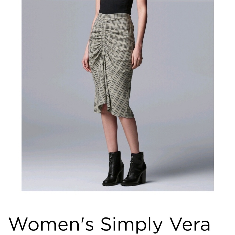 Simply Vera Vera Wang Rouched Skirt.